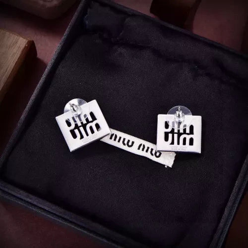 Cheap MIU MIU Earrings For Women #1344874 Replica Wholesale [$25.00 USD] [ITEM#1344874] on Replica MIU MIU Earrings