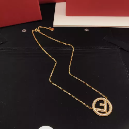 Cheap Fendi Necklaces #1345015 Replica Wholesale [$29.00 USD] [ITEM#1345015] on Replica Fendi Necklaces