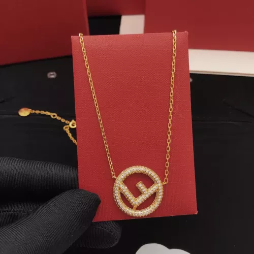 Cheap Fendi Necklaces #1345015 Replica Wholesale [$29.00 USD] [ITEM#1345015] on Replica Fendi Necklaces