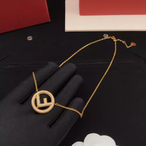 Cheap Fendi Necklaces #1345015 Replica Wholesale [$29.00 USD] [ITEM#1345015] on Replica Fendi Necklaces