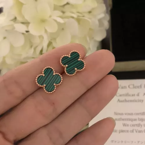 Cheap Van Cleef &amp; Arpels Earrings For Women #1345042 Replica Wholesale [$27.00 USD] [ITEM#1345042] on Replica Van Cleef &amp; Arpels Earrings