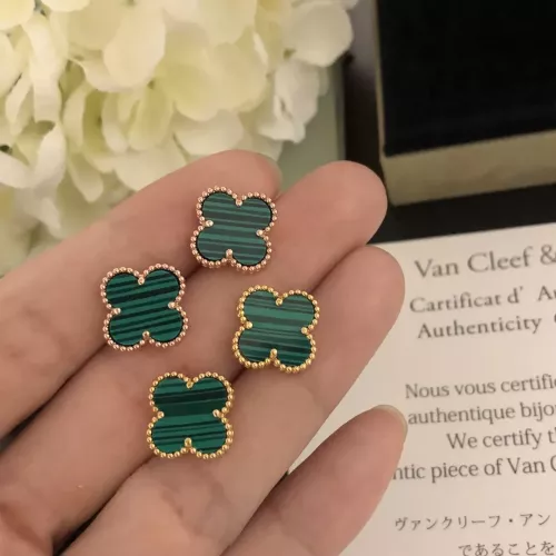 Cheap Van Cleef &amp; Arpels Earrings For Women #1345043 Replica Wholesale [$27.00 USD] [ITEM#1345043] on Replica Van Cleef &amp; Arpels Earrings