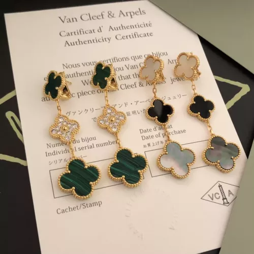 Cheap Van Cleef &amp; Arpels Earrings For Women #1345118 Replica Wholesale [$40.00 USD] [ITEM#1345118] on Replica Van Cleef &amp; Arpels Earrings