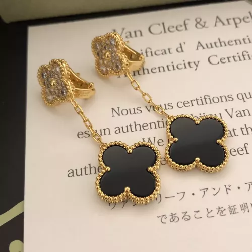 Cheap Van Cleef &amp; Arpels Earrings For Women #1345178 Replica Wholesale [$36.00 USD] [ITEM#1345178] on Replica Van Cleef &amp; Arpels Earrings