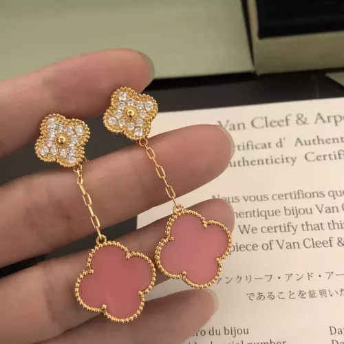 Cheap Van Cleef &amp; Arpels Earrings For Women #1345188 Replica Wholesale [$34.00 USD] [ITEM#1345188] on Replica Van Cleef &amp; Arpels Earrings