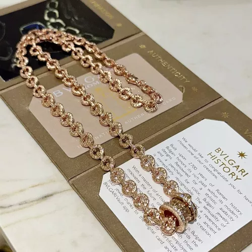 Cheap Bvlgari Necklaces #1345222 Replica Wholesale [$56.00 USD] [ITEM#1345222] on Replica Bvlgari Necklaces