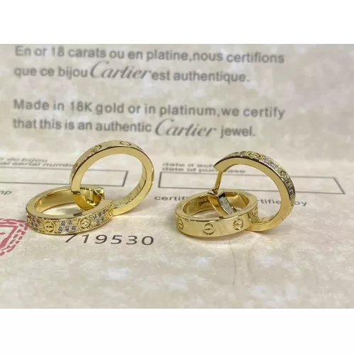 Cheap Cartier Earrings For Women #1345266 Replica Wholesale [$64.00 USD] [ITEM#1345266] on Replica Cartier Earrings