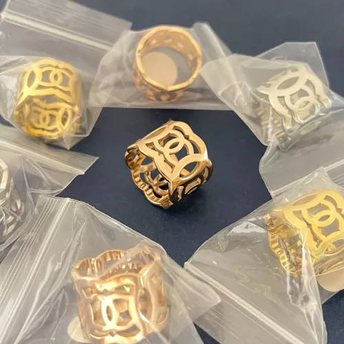 Chanel Rings In Rose Gold #1345424