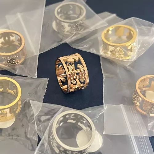 Chanel Rings In Rose Gold #1345427
