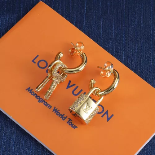 Cheap Louis Vuitton Earrings For Women #1345493 Replica Wholesale [$25.00 USD] [ITEM#1345493] on Replica Louis Vuitton Earrings