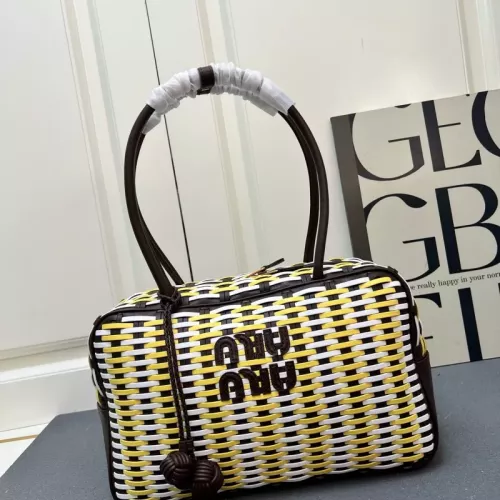 Cheap MIU MIU AAA Quality Handbags For Women #1345614 Replica Wholesale [$122.00 USD] [ITEM#1345614] on Replica MIU MIU AAA Quality Handbags