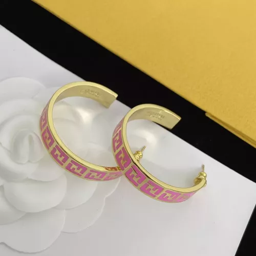 Cheap Fendi Earrings For Women #1345637 Replica Wholesale [$25.00 USD] [ITEM#1345637] on Replica Fendi Earrings