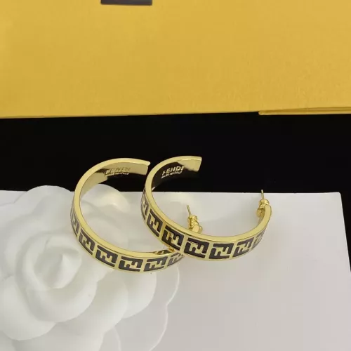 Cheap Fendi Earrings For Women #1345638 Replica Wholesale [$25.00 USD] [ITEM#1345638] on Replica Fendi Earrings