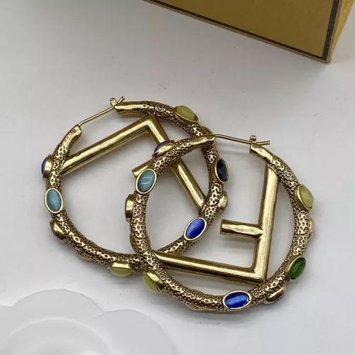 Cheap Fendi Earrings For Women #1345639 Replica Wholesale [$25.00 USD] [ITEM#1345639] on Replica Fendi Earrings