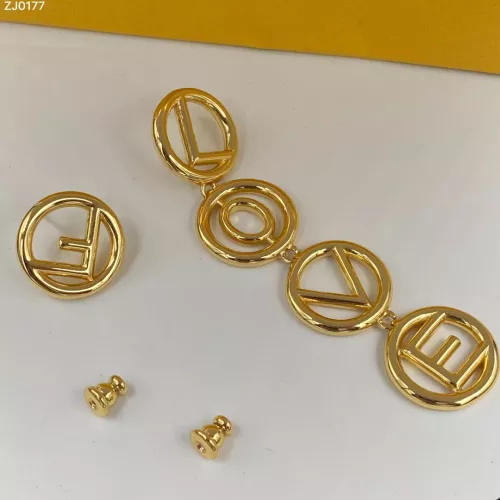 Cheap Fendi Earrings For Women #1345640 Replica Wholesale [$25.00 USD] [ITEM#1345640] on Replica Fendi Earrings