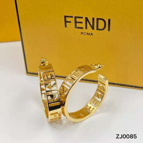 Cheap Fendi Earrings For Women #1345641 Replica Wholesale [$25.00 USD] [ITEM#1345641] on Replica Fendi Earrings