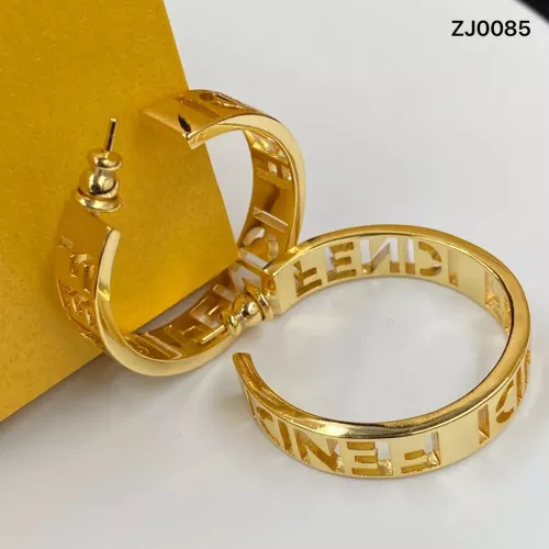 Cheap Fendi Earrings For Women #1345641 Replica Wholesale [$25.00 USD] [ITEM#1345641] on Replica Fendi Earrings