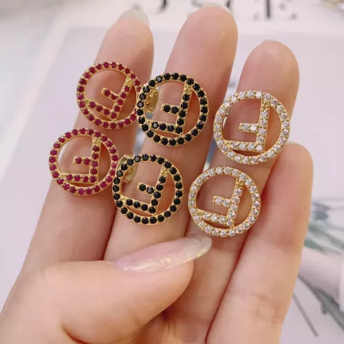 Cheap Fendi Earrings For Women #1345646 Replica Wholesale [$23.00 USD] [ITEM#1345646] on Replica Fendi Earrings