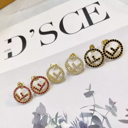 Cheap Fendi Earrings For Women #1345646 Replica Wholesale [$23.00 USD] [ITEM#1345646] on Replica Fendi Earrings