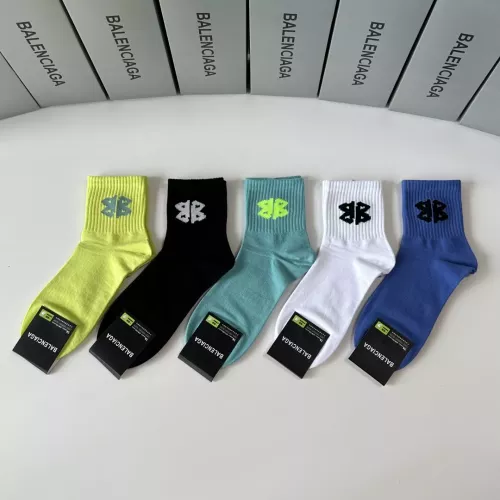 Cheap Balenciaga Socks #1345919 Replica Wholesale [$27.00 USD] [ITEM#1345919] on Replica Balenciaga Socks