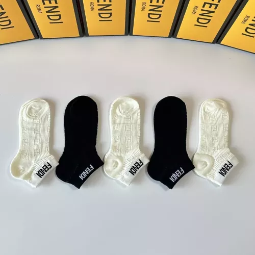 Cheap Fendi Socks #1345925 Replica Wholesale [$27.00 USD] [ITEM#1345925] on Replica Fendi Socks