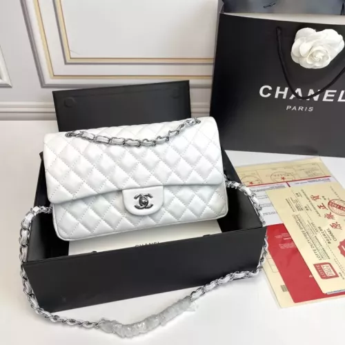 Chanel AAA Quality Messenger Bags In Silver For Women #1345929