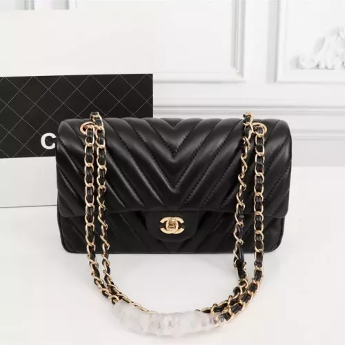 Cheap Chanel AAA Quality Messenger Bags In Gold For Women #1345943 Replica Wholesale [$80.00 USD] [ITEM#1345943] on Replica Chanel AAA Quality Messenger Bags