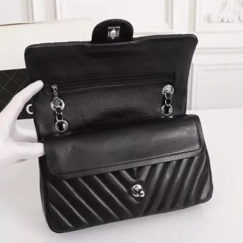 Cheap Chanel AAA Quality Messenger Bags In Silver For Women #1345944 Replica Wholesale [$80.00 USD] [ITEM#1345944] on Replica Chanel AAA Quality Messenger Bags