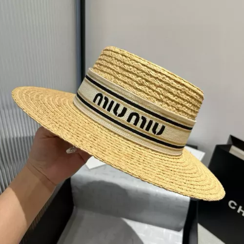 Cheap MIU MIU Caps #1346085 Replica Wholesale [$56.00 USD] [ITEM#1346085] on Replica MIU MIU Caps