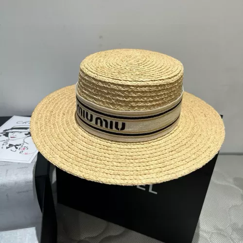 Cheap MIU MIU Caps #1346085 Replica Wholesale [$56.00 USD] [ITEM#1346085] on Replica MIU MIU Caps