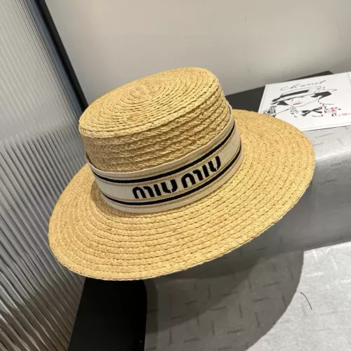 Cheap MIU MIU Caps #1346085 Replica Wholesale [$56.00 USD] [ITEM#1346085] on Replica MIU MIU Caps