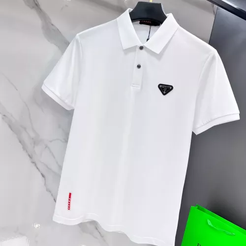 Cheap Prada T-Shirts Short Sleeved For Men #1346341 Replica Wholesale [$88.00 USD] [ITEM#1346341] on Replica Prada T-Shirts