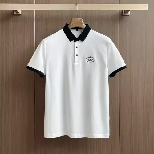 Prada T-Shirts Short Sleeved For Men #1346344