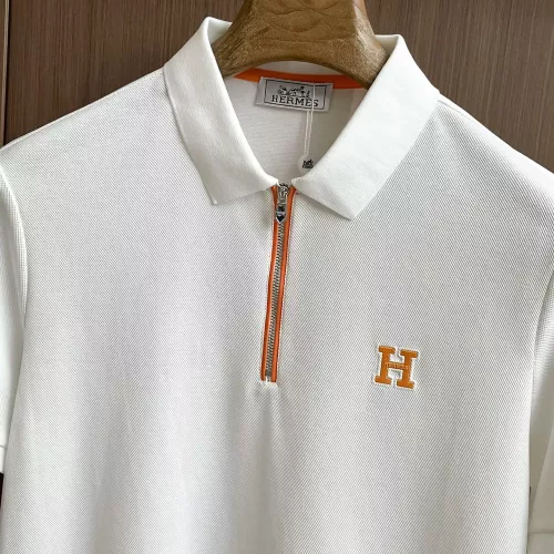 Cheap Hermes T-Shirts Short Sleeved For Men #1346346 Replica Wholesale [$100.00 USD] [ITEM#1346346] on Replica Hermes T-Shirts