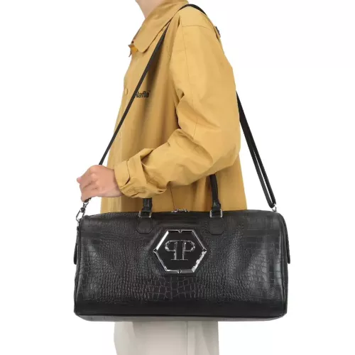 Cheap Philipp Plein PP Travel Bags #1346358 Replica Wholesale [$125.00 USD] [ITEM#1346358] on Replica Philipp Plein PP Travel Bags