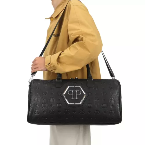 Cheap Philipp Plein PP Travel Bags #1346359 Replica Wholesale [$125.00 USD] [ITEM#1346359] on Replica Philipp Plein PP Travel Bags