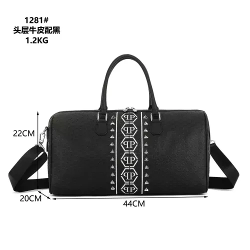 Cheap Philipp Plein PP Travel Bags #1346362 Replica Wholesale [$125.00 USD] [ITEM#1346362] on Replica Philipp Plein PP Travel Bags
