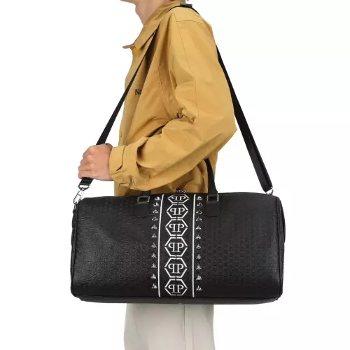 Cheap Philipp Plein PP Travel Bags #1346362 Replica Wholesale [$125.00 USD] [ITEM#1346362] on Replica Philipp Plein PP Travel Bags