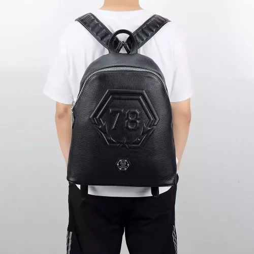 Cheap Philipp Plein PP AAA Backpacks #1346365 Replica Wholesale [$118.00 USD] [ITEM#1346365] on Replica Philipp Plein PP AAA Backpacks