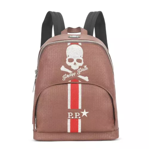 Cheap Philipp Plein PP AAA Backpacks #1346372 Replica Wholesale [$118.00 USD] [ITEM#1346372] on Replica Philipp Plein PP AAA Backpacks