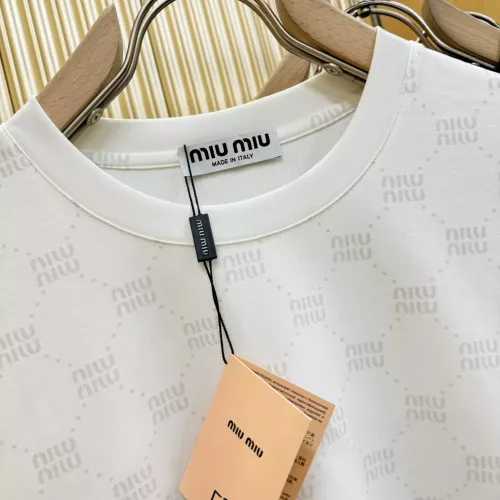Cheap MIU MIU T-Shirts Short Sleeved For Men #1346380 Replica Wholesale [$80.00 USD] [ITEM#1346380] on Replica MIU MIU T-Shirts