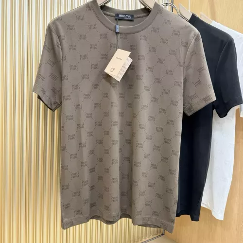 MIU MIU T-Shirts Short Sleeved For Men #1346381