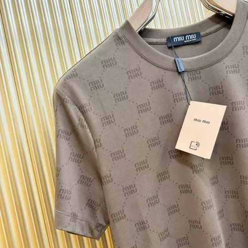 Cheap MIU MIU T-Shirts Short Sleeved For Men #1346381 Replica Wholesale [$80.00 USD] [ITEM#1346381] on Replica MIU MIU T-Shirts