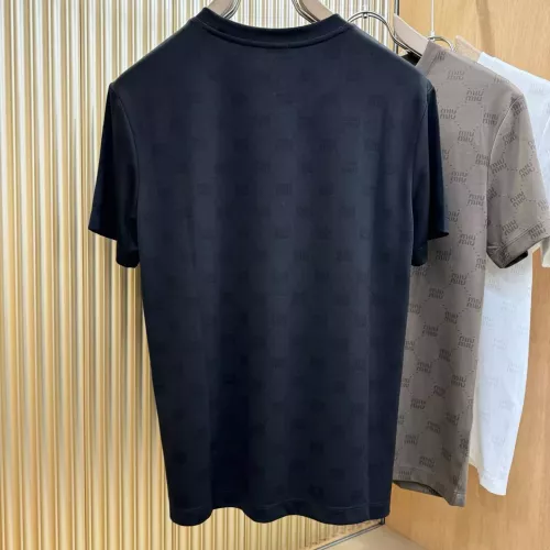 Cheap MIU MIU T-Shirts Short Sleeved For Men #1346382 Replica Wholesale [$80.00 USD] [ITEM#1346382] on Replica MIU MIU T-Shirts