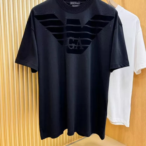 Armani T-Shirts Short Sleeved For Unisex #1346416
