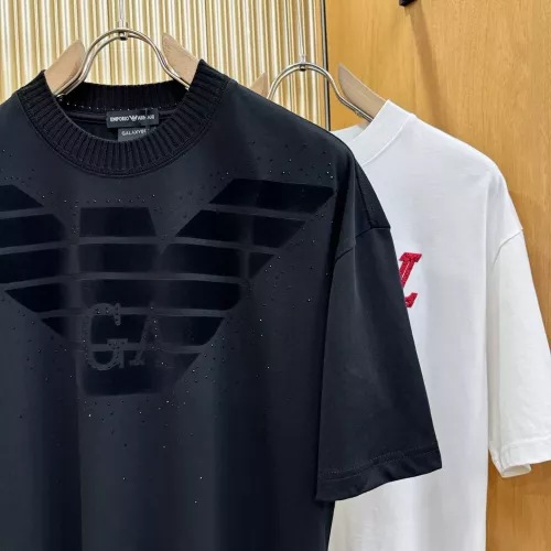Cheap Armani T-Shirts Short Sleeved For Unisex #1346416 Replica Wholesale [$88.00 USD] [ITEM#1346416] on Replica Armani T-Shirts