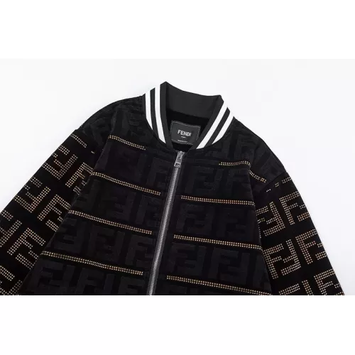 Cheap Fendi Jackets Long Sleeved For Men #1346439 Replica Wholesale [$112.00 USD] [ITEM#1346439] on Replica Fendi Jackets