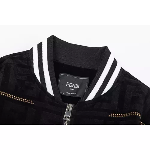 Cheap Fendi Jackets Long Sleeved For Men #1346439 Replica Wholesale [$112.00 USD] [ITEM#1346439] on Replica Fendi Jackets