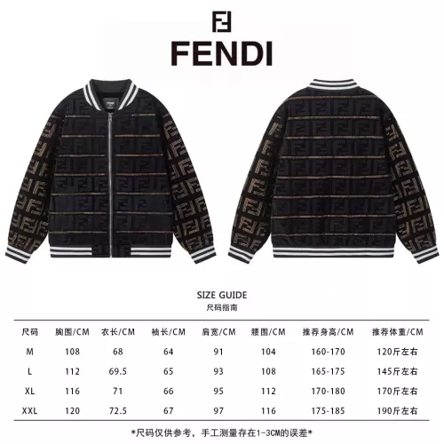 Cheap Fendi Jackets Long Sleeved For Men #1346439 Replica Wholesale [$112.00 USD] [ITEM#1346439] on Replica Fendi Jackets
