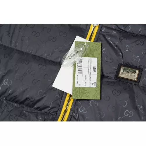 Cheap Gucci Down Feather Coat Long Sleeved For Men #1346450 Replica Wholesale [$112.00 USD] [ITEM#1346450] on Replica Gucci Down Feather Coat